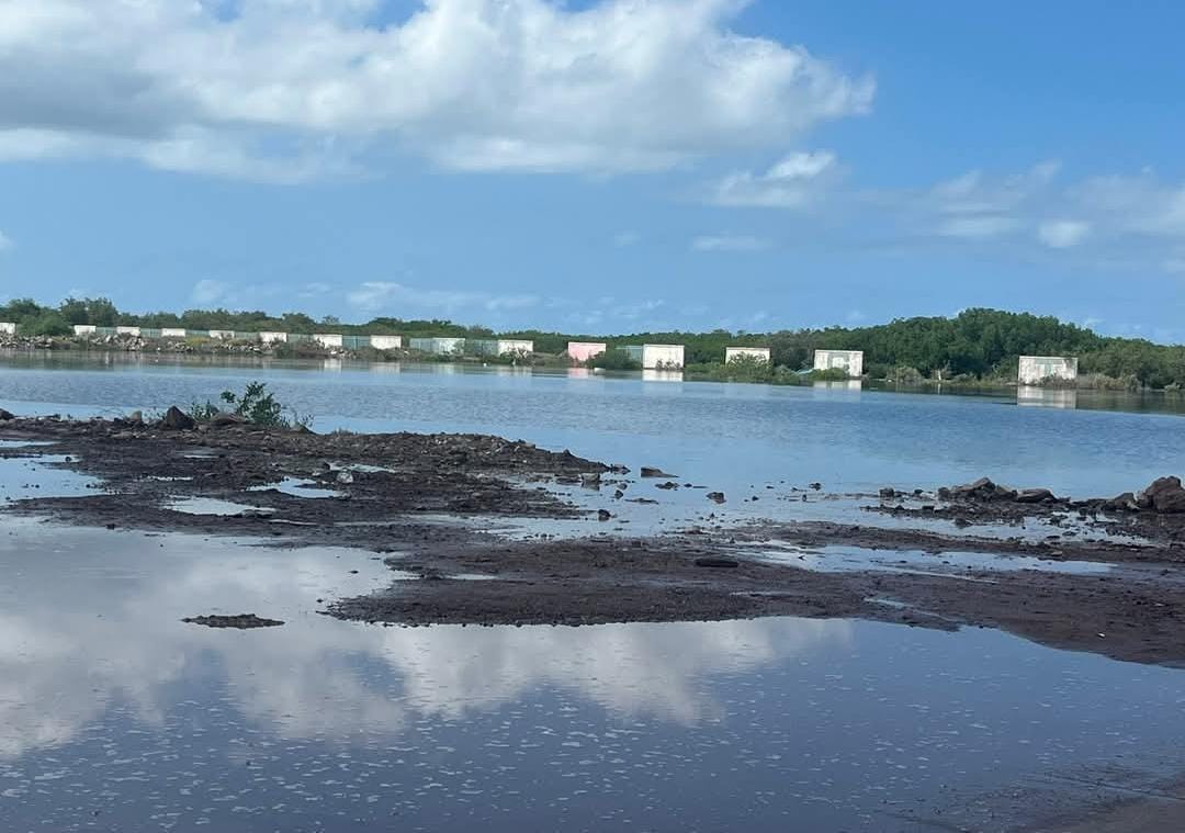 Mar de fondo en Topolobampo.