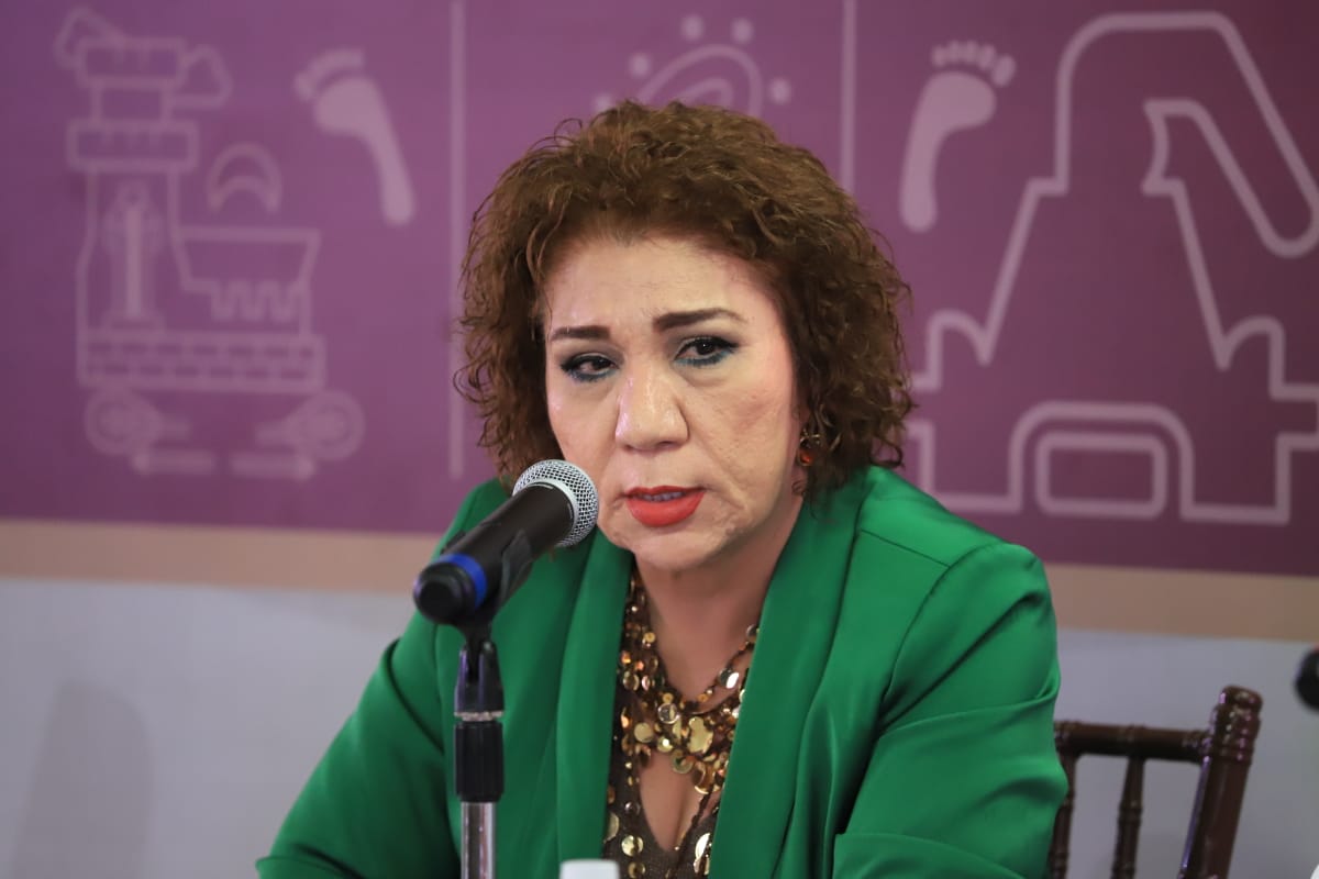Secretaría de Sebides, María Inés Pérez Corral en vocería.