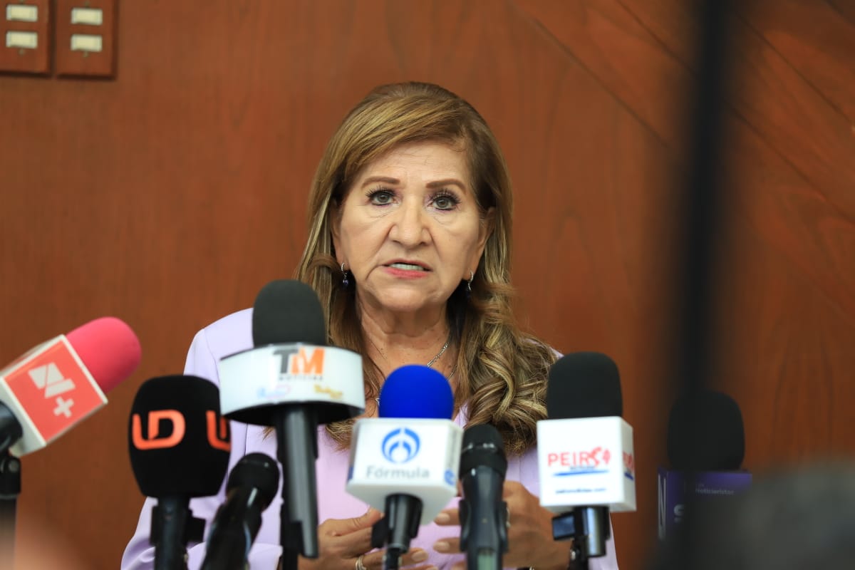 María Teresa Guerra Ochoa, presidenta de la Junta de Coordinación Política del Congreso del Estado