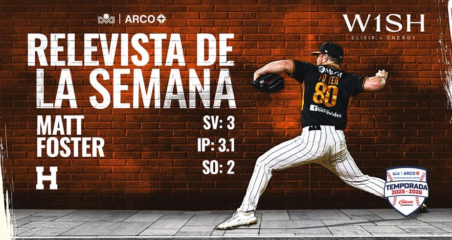 Matt Foster, el Relevista de la Semana