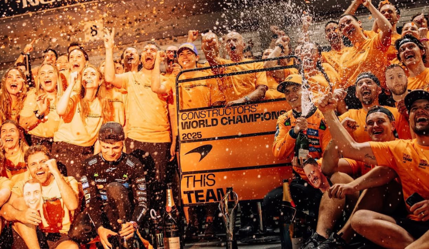 McLaren celebra su segundo título consecutivo en el Campeonato Mundial de constructores