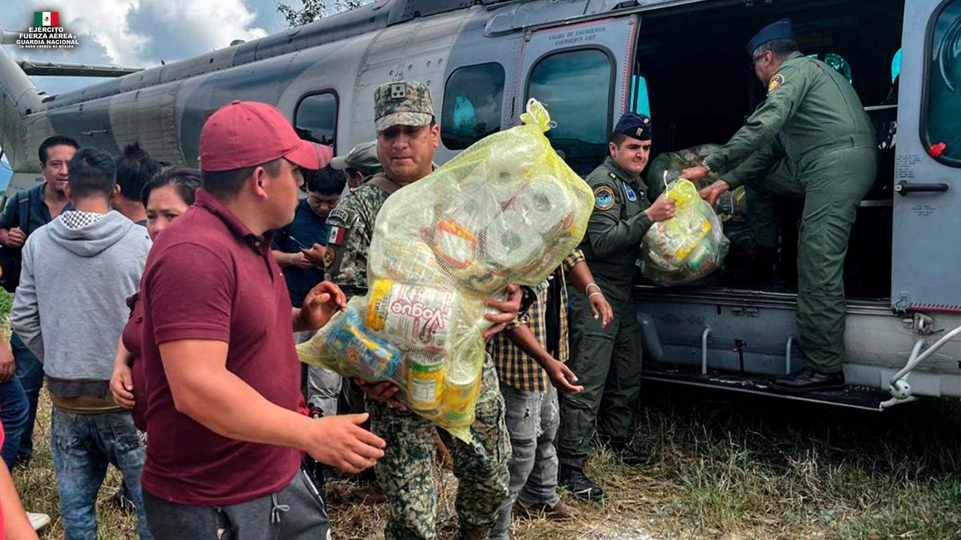 Fuerzas Armadas refuerzan auxilio en cinco estados con el Plan DN-III-E