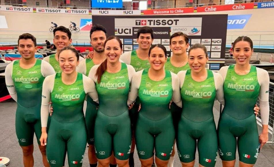 Selección mexicana en el Mundial de Ciclismo de Pista 2025.