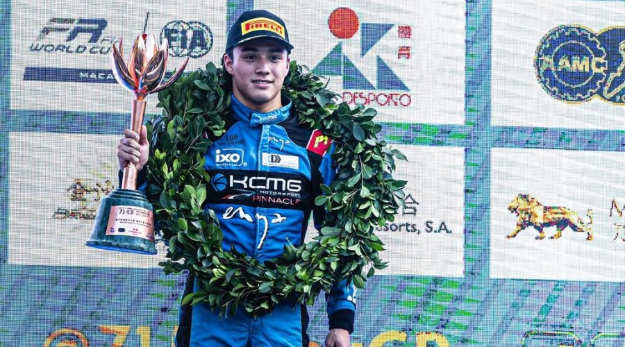 Noel León ganó el tercer lugar durante el Gran Premio de Macao 2023