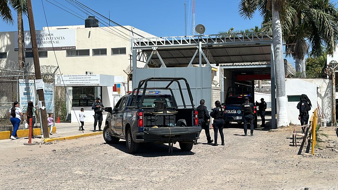 Autoridades realizan operativos en penal de Aguaruto en Culiacán