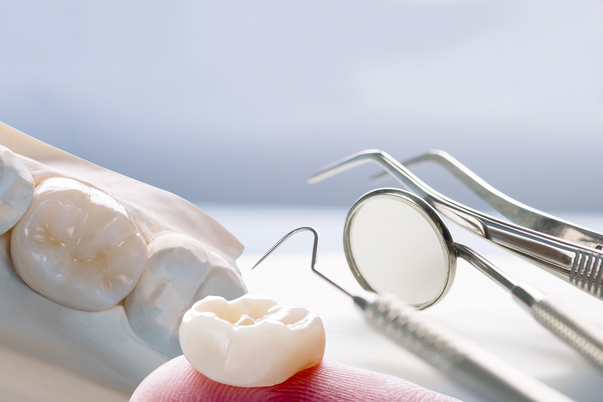 Herramientas de odontología.