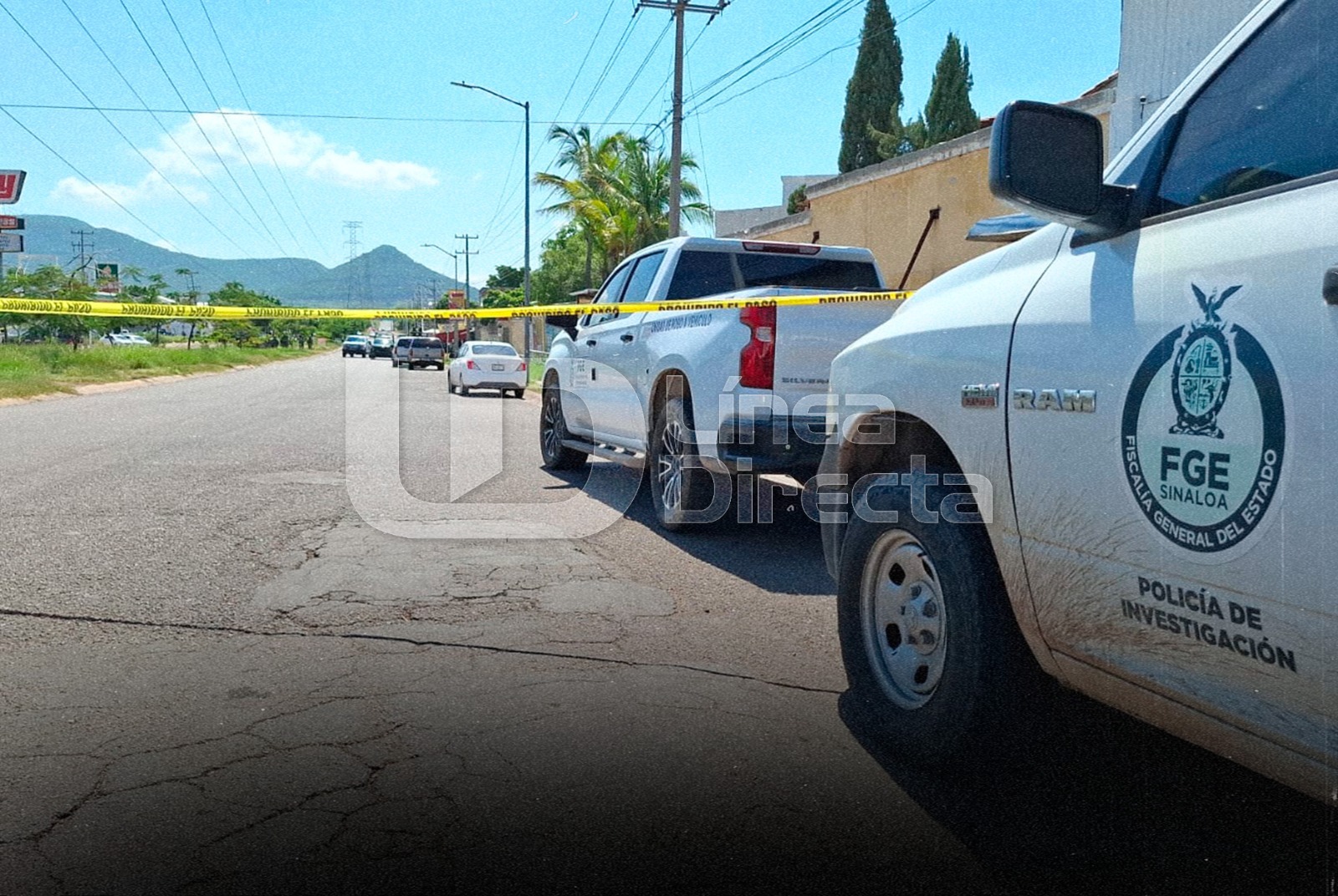 Operativo por parte de autoridades de seguridad.