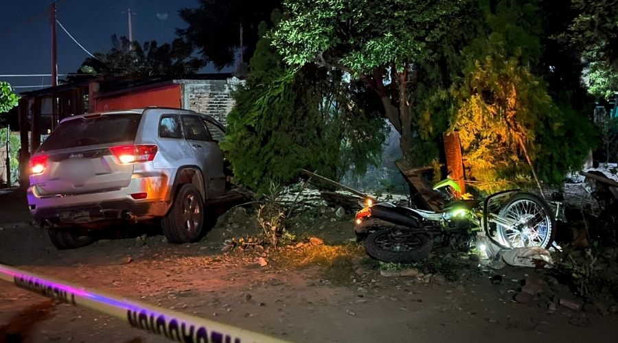 Persecución entre civiles deja un motociclista sin vida en la Higuerita, Culiacán