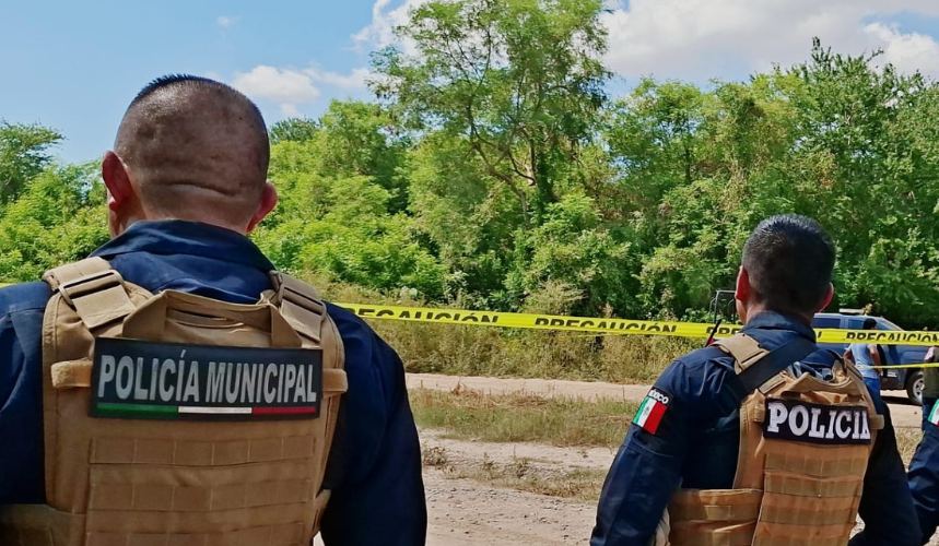 Agentes de la Policía Municipal de Guasave