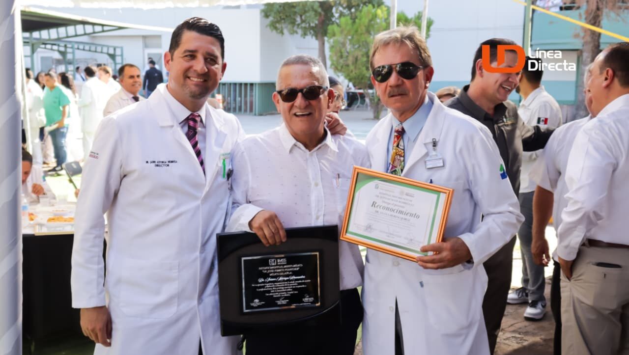 Por su trayectoria, reconocen a doctores del Hospital General de Los Mochis en el Día del Médico