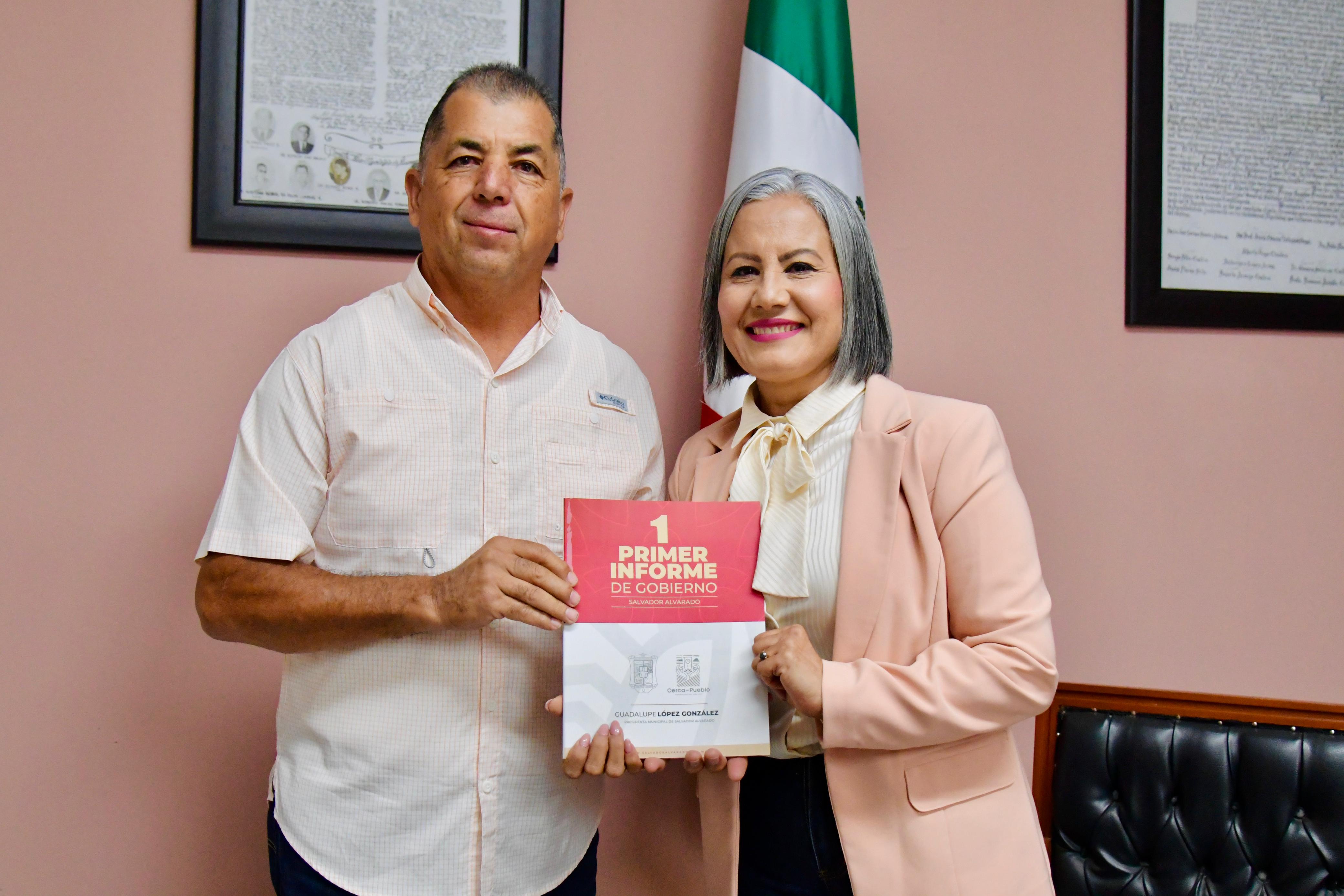 Primer informe de gobierno de Guadalupe López González