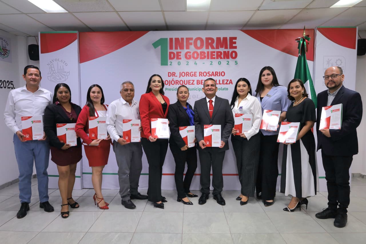 Jorge Bojórquez rinde su Primer Informe y destaca avances