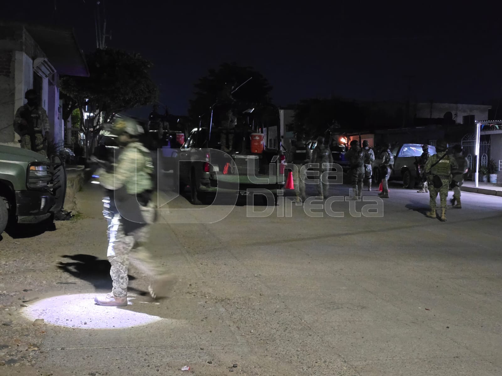 Elementos del Ejército Mexicano en Culiacán