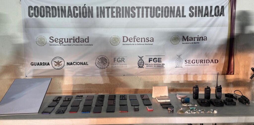 Resultados de la revisión en el penal de Culiacán.