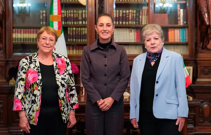 Claudia Sheinbaum se reúne con Michelle Bachelet, expresidenta de Chile: ¿De qué hablaron?