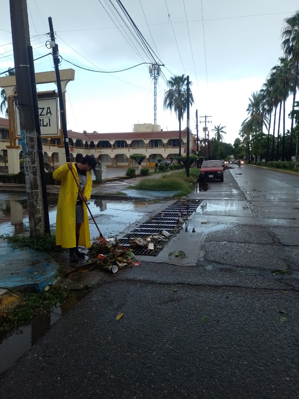 Siqueros, Mazatlán, recibe las lluvias más intensas de las últimas horas en Sinaloa