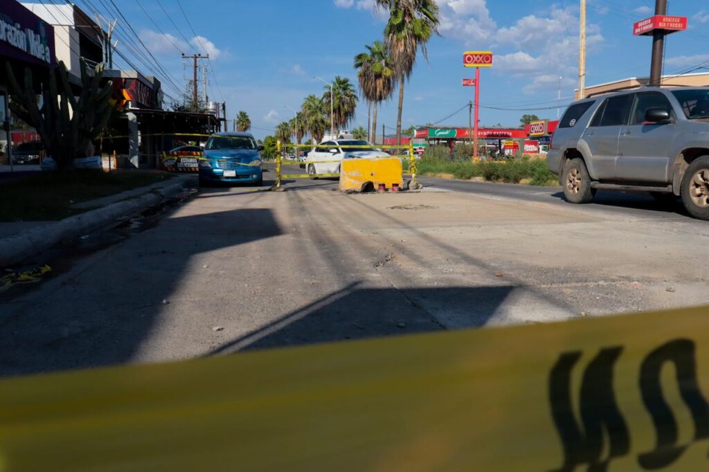 Este es el punto que va permanecer cerrado mientras el concreto da su punto, por lo que se pide tomar precauciones