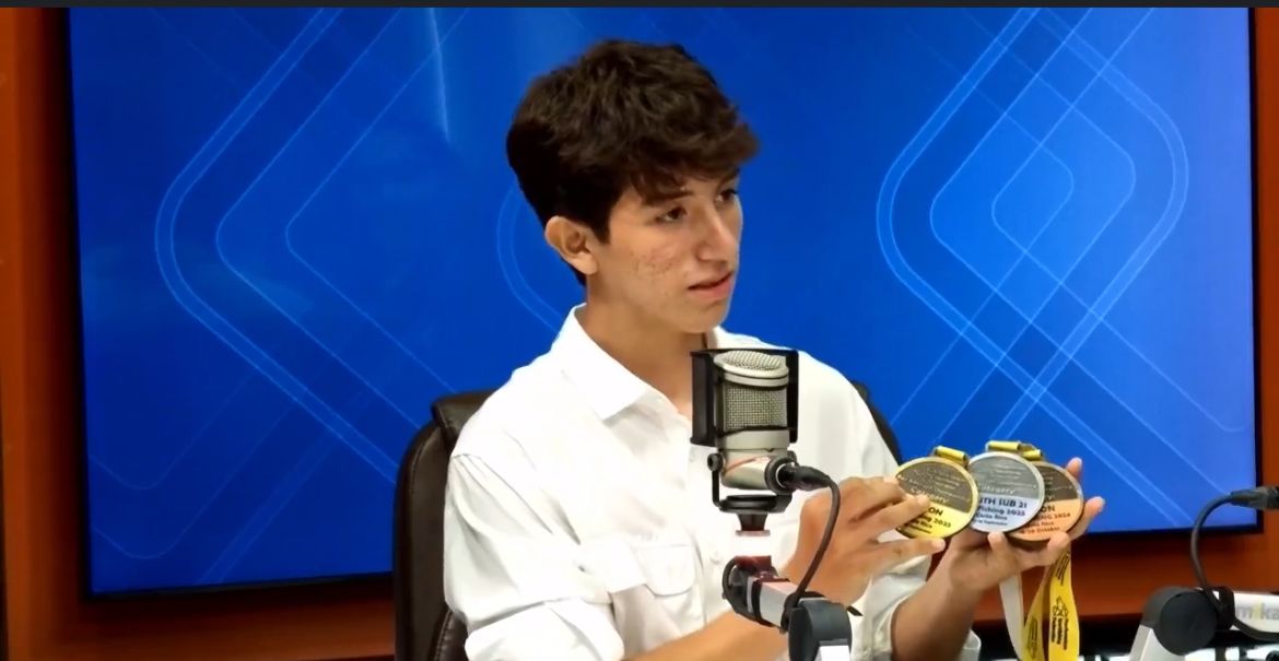 Tony Cruz Jr. de 15 años conquista oro, plata y bronce