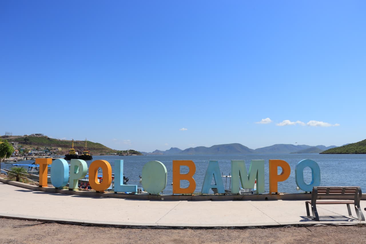 Malecón de Topolobampo.