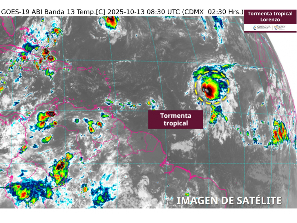 Tormenta Tropical Lorenzo