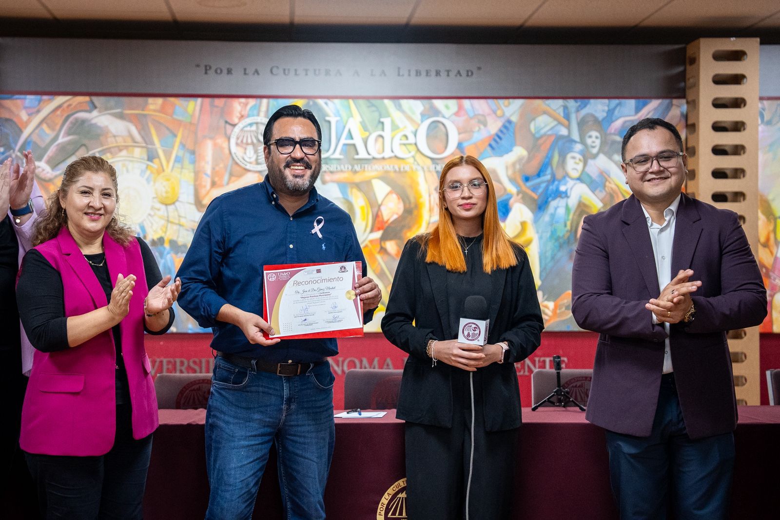 Alcalde de Culiacán llama a estudiantes de la UAdeO a tomar decisiones con sentido humanista