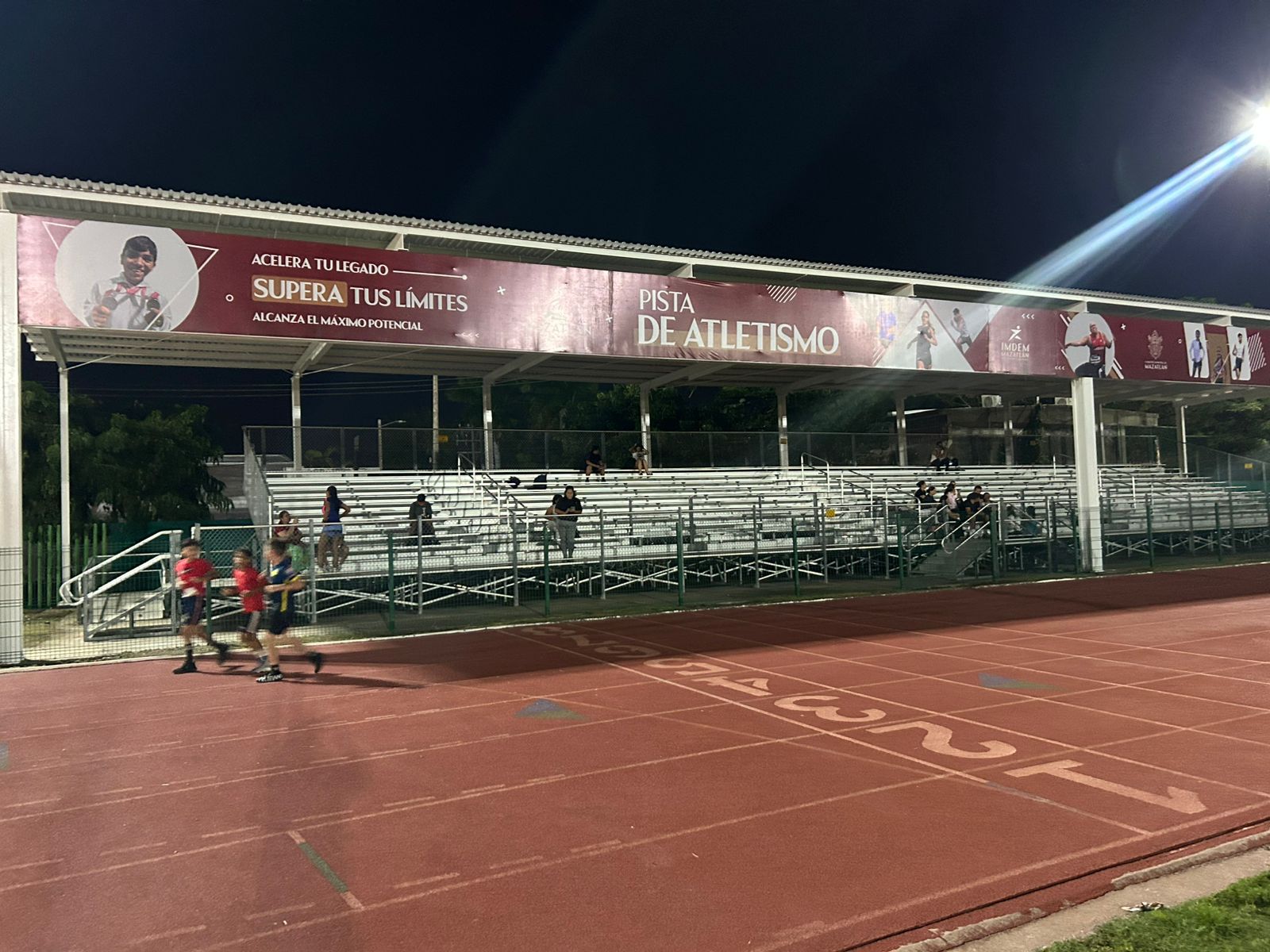 Una nueva obra se cumple en la Unidad Deportiva Benito Juárez de Mazatlán