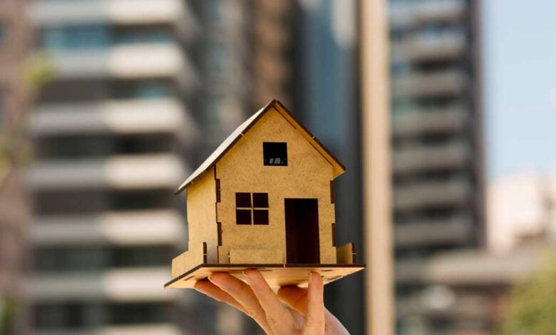 Maqueta de una vivienda.