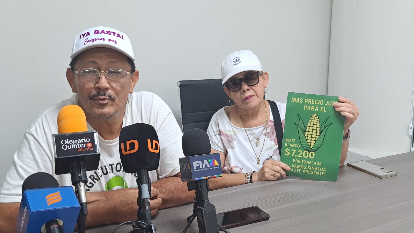 Agricultores exigen precio justo al maíz en Sinaloa