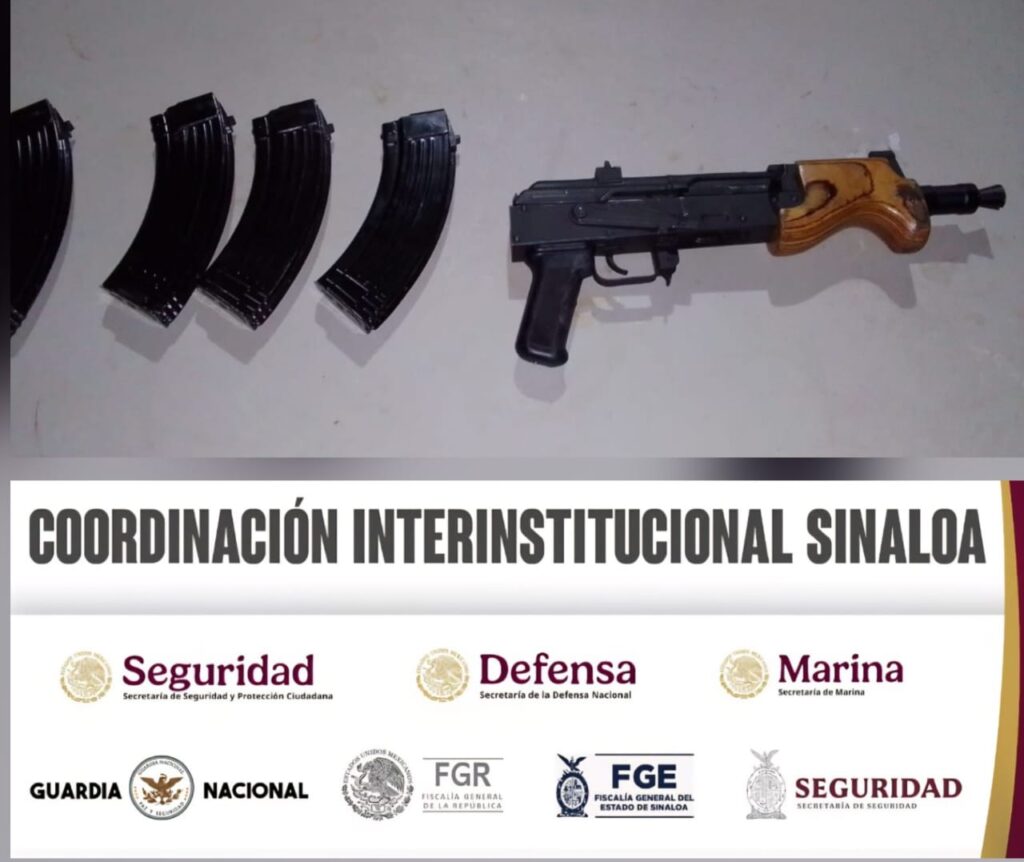 municiones y arma