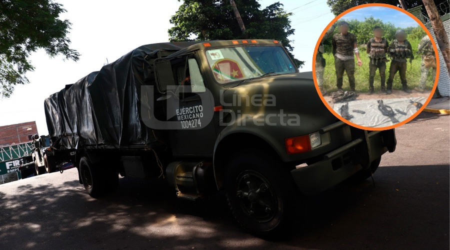 Ejército detiene a tres hombres en Escuinapa