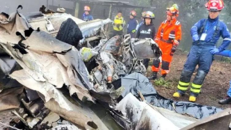 avioneta privada se desploma en el oeste de Guatemala
