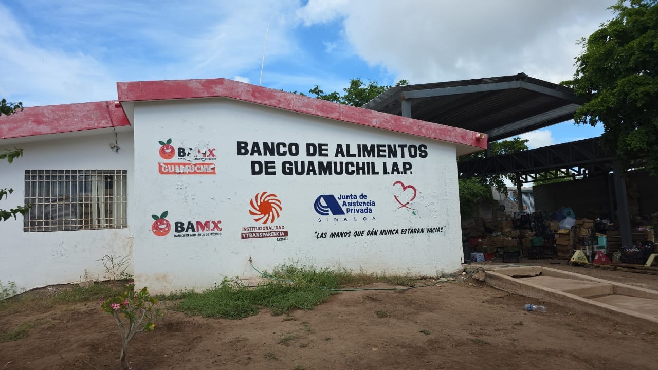 Banco de alimentos de Guamúchil.