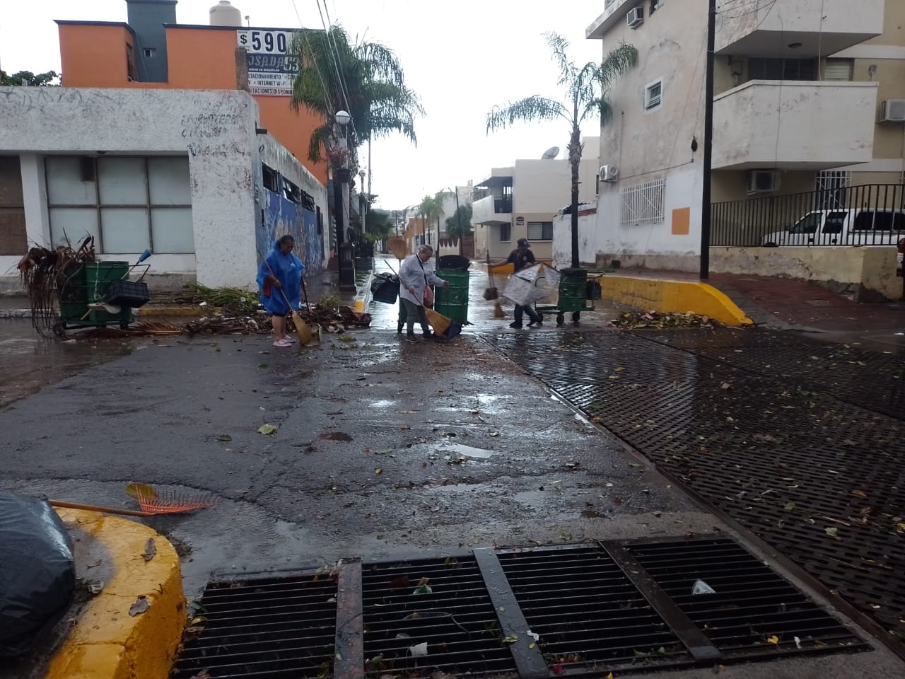 Basura en calles de Mazatlán