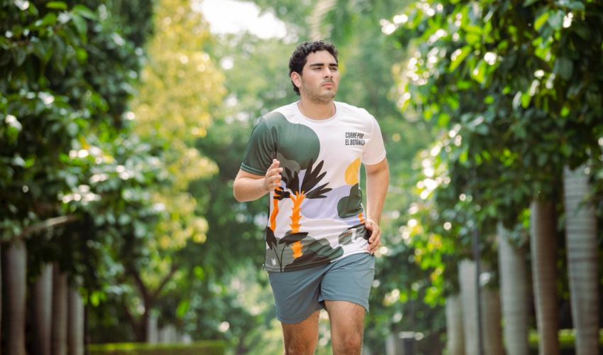 Carrera en el Jardín Botánico de Culiacán