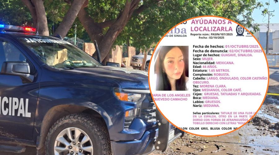 FGE investiga desaparición de María de los Ángeles Quevedo Camacho