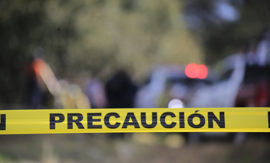 cinta amarilla en accidente