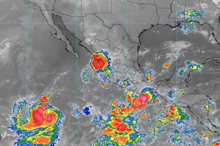 Pronóstico de lluvias en México