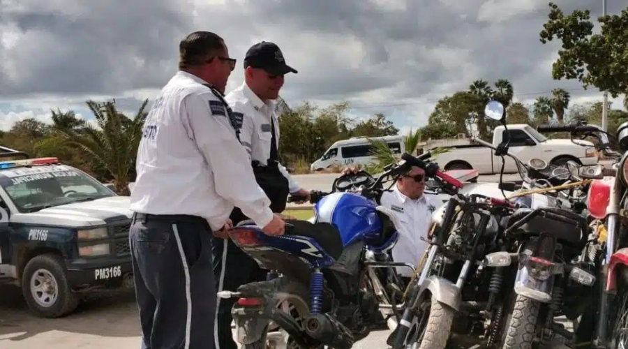 Decomisos de motocicletas
