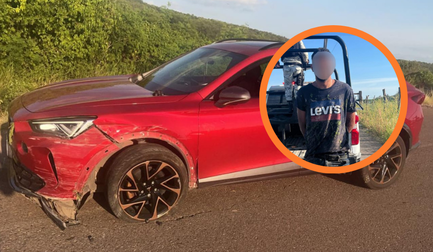 Autoridades detienen presunto robacarros