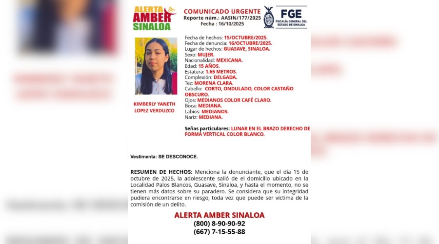 Ficha de búsqueda de Kimberly