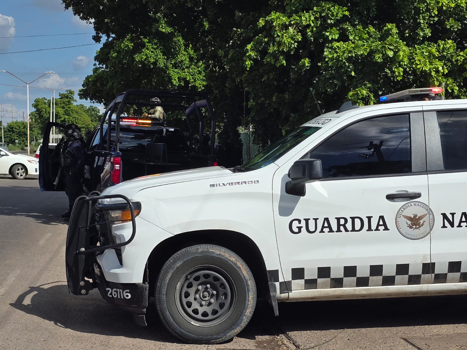 Fuerte movilización tras reporte de disparos en el penal de Aguaruto