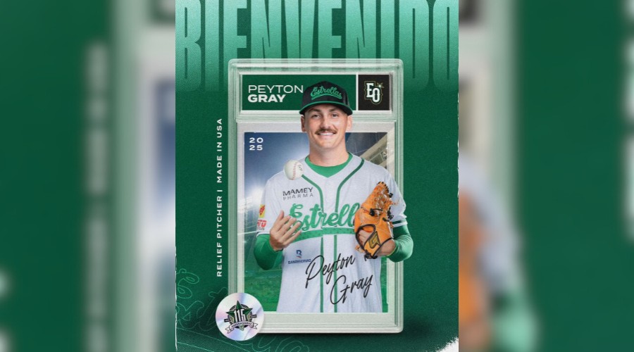 Peyton Gray firma por Estrellas Orientales, equipo de República Dominicana.