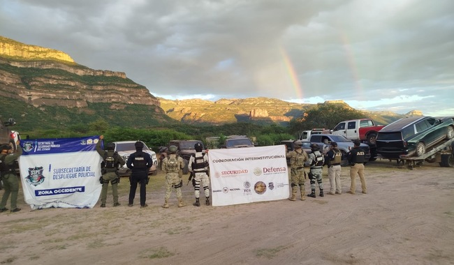 Decomisan 12 vehículos blindados de alta gama en Chihuahua; su valor supera los 15 mdp