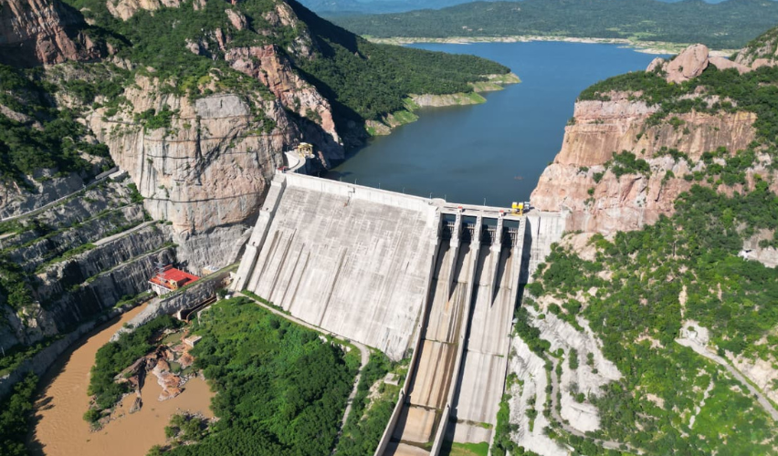 Presa en Sinaloa