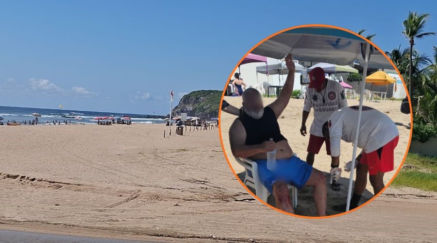 Salvavidas rescatan a bañista en Playa Brujas