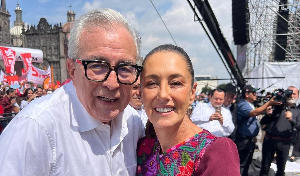 Rubén Rocha Moya y Claudia Sheinbaum Pardo