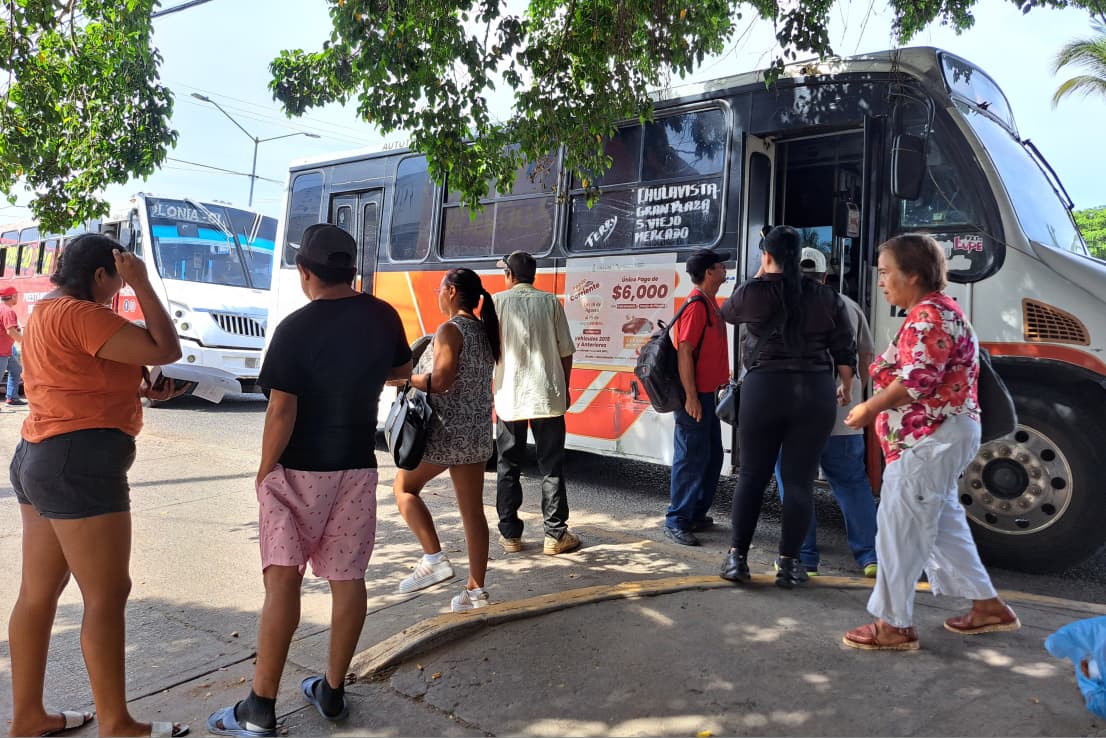 ruta de camión en Mazatlán