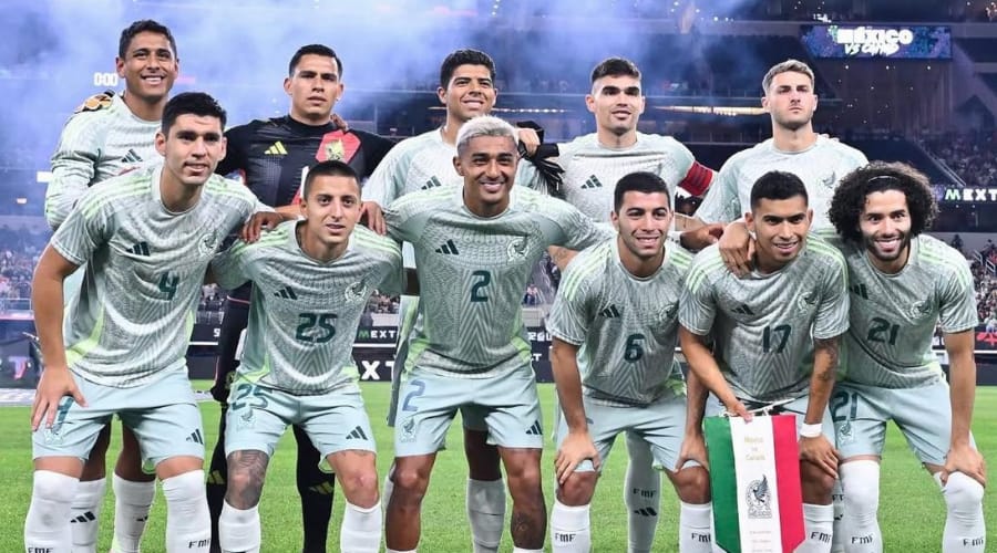 Selección mexicana de futbol.