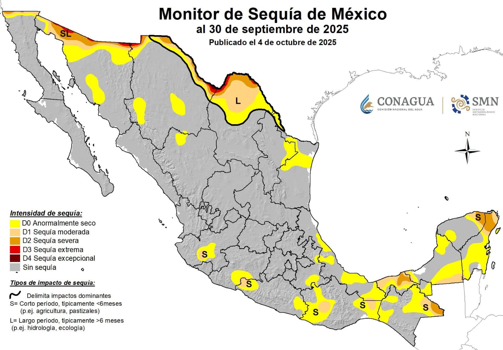 Sequía en México