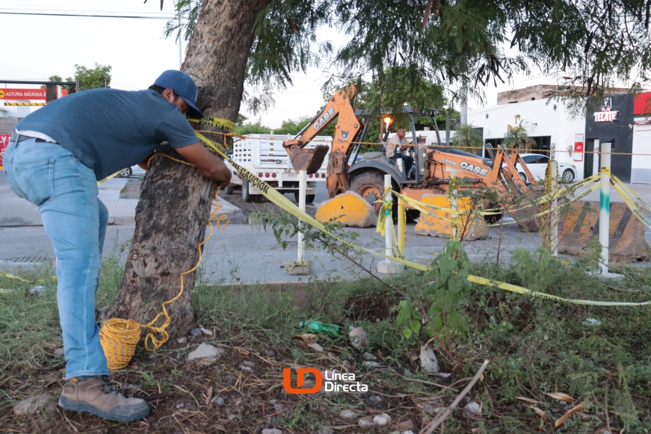 Socavón en Los Mochis